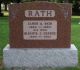 Headstone of Elmer Allen RATH & Alberta Ellen GEORGE